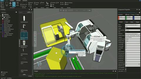 VC Visual Components 快速搭建数字工厂仿真软件的革新实践